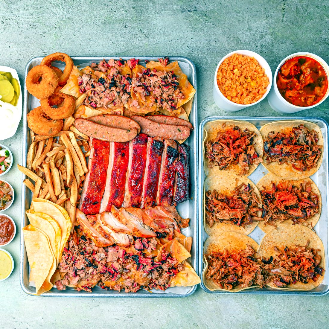 South Texas Restaurant Campaign — A fully loaded botana platter.